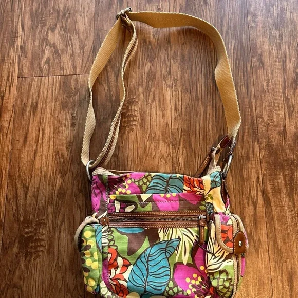 Fossil Women's Floral Crossbody Bag - Picture 2 of 7